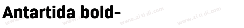 Antartida bold字体转换 Antartida bold字体转换